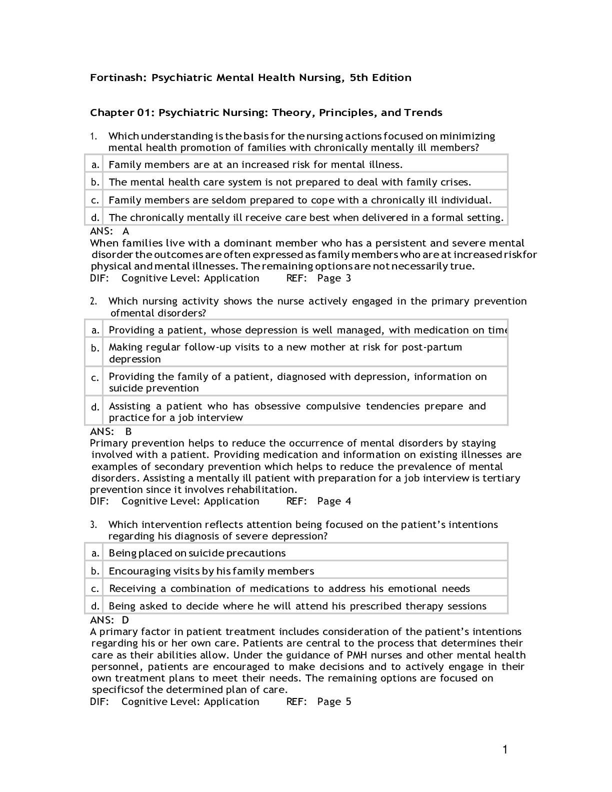 Preview image for TEST BANK FOR FORTINASH PSYCHIATRIC MENTAL HEALTH NURSING 5TH EDITION